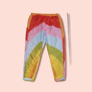 By Harlow & LloydORANGE VORTEX MEN'S LIGHTWEIGHT TRACK PANTS